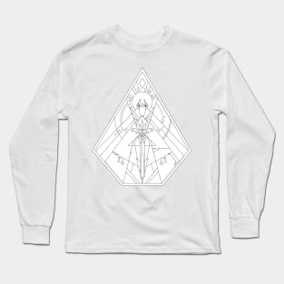 Window of She Ra Color-Your-Own Long Sleeve T-Shirt